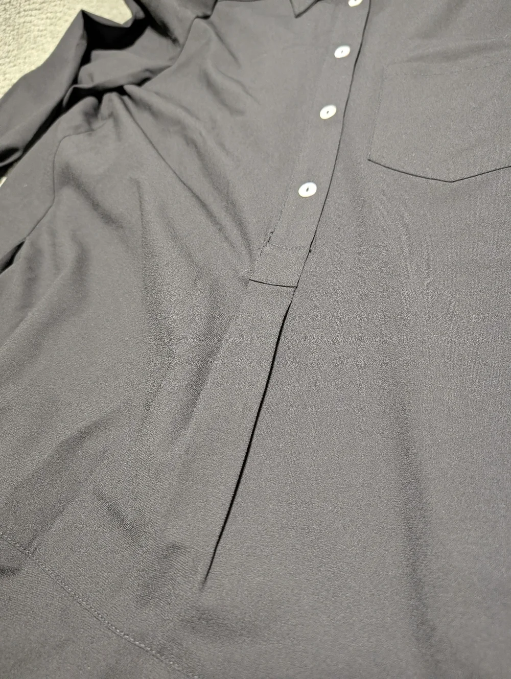 Pomander Place x Tuckernuck Callahan Shirt Dress Black Size M - Picture 9 of 15